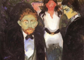 Envy, Edvard Munch, 1907 Envy, Edvard Munch, 1907