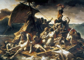 The intransigence of Captain De Chaumereys, the ultimate unethical leader, led to the wreck of the Medusa in 1816. Painting by Théodore Géricault, 1819, Musée du Louvre (Source: Wikimedia) The intransigence of Captain De Chaumereys, the ultimate unethical leader, led to the wreck of the Medusa in 1816. Painting by Théodore Géricault, 1819, Musée du Louvre (Source: Wikimedia)