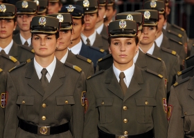 Officer cadets from Serbia's Military Academy, Belgrade, Serbia, 2010 (Source: Wikimedia Commons) Officer cadets from Serbia's Military Academy, Belgrade, Serbia, 2010 (Source: Wikimedia Commons)