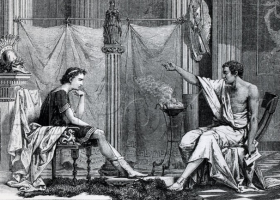 The Education of Alexander the Great by Aristotle, Charles Laplante, 1866 (Source: Wikimedia Commons) The Education of Alexander the Great by Aristotle, Charles Laplante, 1866 (Source: Wikimedia Commons)