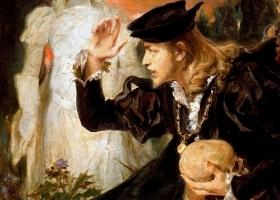 Hamlet's Vision, by Pedro Américo, 1893,The Pinacoteca do Estado de São Paulo (Source: Wikimedia Commons) Hamlet's Vision, by Pedro Américo, 1893,The Pinacoteca do Estado de São Paulo (Source: Wikimedia Commons)
