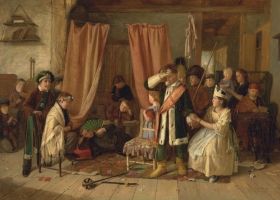 Children Acting the Play Scene in 'Hamlet', by Charles Hunt, 1863, (Source: The Yale Center for British Art. Wikimedia Commons) Children Acting the Play Scene in 'Hamlet', by Charles Hunt, 1863, (Source: The Yale Center for British Art. Wikimedia Commons)
