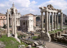 The Roman Forum, the commercial, cultural, and political centre of the Republic (Source: Wikipedia Commons) The Roman Forum, the commercial, cultural, and political centre of the Republic (Source: Wikipedia Commons)