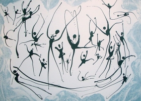 Blue Ballet, by South African artist Glen Josselsohn, 2011 (Source: Wikimedia Commons) Blue Ballet, by South African artist Glen Josselsohn, 2011 (Source: Wikimedia Commons)