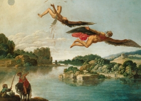 The Fall of Icarus, Carlo Saraceni (c.1580-1620), Museo e Gallerie Nazionale di Capodimonte, Naples, Italy The Fall of Icarus, Carlo Saraceni (c.1580-1620), Museo e Gallerie Nazionale di Capodimonte, Naples, Italy