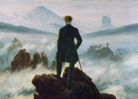 The Wanderer above the Sea of Fog, Caspar David Friedrich, 1818, Kunsthalle, Hamburg The Wanderer above the Sea of Fog, Caspar David Friedrich, 1818, Kunsthalle, Hamburg