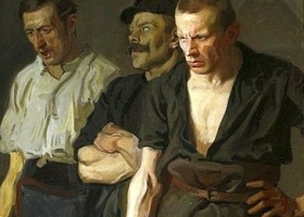 Strike, Stanisław Lentz, 1910, Warsaw Museum (Source: Wikimedia Commons) Strike, Stanisław Lentz, 1910, Warsaw Museum (Source: Wikimedia Commons)