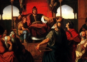 The Feast of Attila the Hun by Mór Than, 1870, the Hungarian National Gallery, Budapest The Feast of Attila the Hun by Mór Than, 1870, the Hungarian National Gallery, Budapest