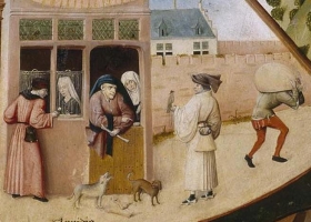 'Envy' a detail from the 'Table of the Seven Deadly Sins' by Hieronymus Bosch, c.1485, Museo del Prado, Madrid 'Envy' a detail from the 'Table of the Seven Deadly Sins' by Hieronymus Bosch, c.1485, Museo del Prado, Madrid