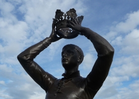Shakespeare's Prince Hal (Henry iv part 2). The Gower Memorial, Stratford (Source: Wikimedia Commons) Shakespeare's Prince Hal (Henry iv part 2). The Gower Memorial, Stratford (Source: Wikimedia Commons)