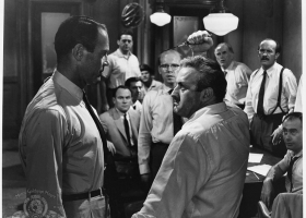 Henry Fonda and Lee J. Cobb , 12 Angry Men, 1957, directed by Sidney Lumet, distributed by United Artists (Courtesy: United Artists)