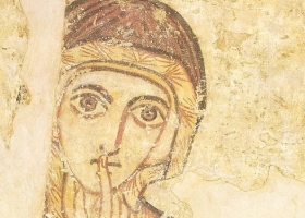 St Anne, 8th century, from Faras – a city in Lower Nubia, present day Egypt (Courtesy: National Museum of Warsaw) St Anne, 8th century, from Faras – a city in Lower Nubia, present day Egypt (Courtesy: National Museum of Warsaw)