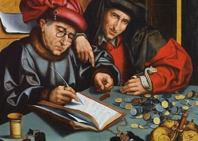 The Money Changers, Marinus van Reymerswaele, 1548 (Courtesy: Bilbao Fine Arts Museum) The Money Changers, Marinus van Reymerswaele, 1548 (Courtesy: Bilbao Fine Arts Museum)