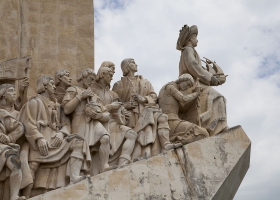 Henry the Navigator leading Vasco da Gama, Magellan and others. Monument of the Discoveries, Lisbon, Portugal (Source: Wkimedia Commons) Henry the Navigator leading Vasco da Gama, Magellan and others. Monument of the Discoveries, Lisbon, Portugal (Source: Wkimedia Commons)