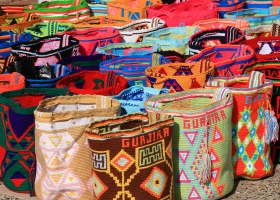 Wayuu bags, hand made by women from the Wayuu tribe in Colombia (Source: Wikimedia Commons) Wayuu bags, hand made by women from the Wayuu tribe in Colombia (Source: Wikimedia Commons)