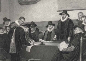 The Dutch East India Co. chartered in 1602, a steel engraving by Cool and Rennefeld, Leiden, c. 1880 (Source: Wikimedia Commons) The Dutch East India Co. chartered in 1602, a steel engraving by Cool and Rennefeld, Leiden, c. 1880 (Source: Wikimedia Commons)