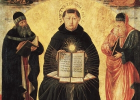 St Thomas Aquinas, Benozzo Gozzoli, 1468 -1484 (Courtesy: Musée du Louvre, Paris) St Thomas Aquinas, Benozzo Gozzoli, 1468 -1484 (Courtesy: Musée du Louvre, Paris)