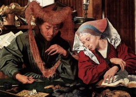 The Money Changer and His Wife, Marinus Claesz van Reymerswaele, 1539 (Courtesy: Prado Museum, Madrid) The Money Changer and His Wife, Marinus Claesz van Reymerswaele, 1539 (Courtesy: Prado Museum, Madrid)