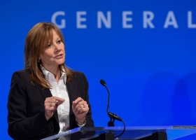 Mary Barra, CEO and Chairperson of General Motors. The first female CEO of a global automaker Mary Barra, CEO and Chairperson of General Motors. The first female CEO of a global automaker