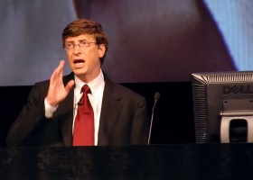 Bill Gates, Micosoft CEO, at IT Forum 2004 in Copenhagen (Source: Wikimedia Commons) Bill Gates, Micosoft CEO, at IT Forum 2004 in Copenhagen (Source: Wikimedia Commons)