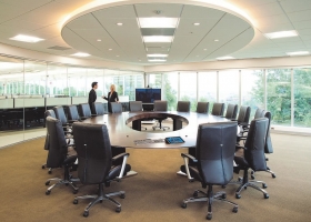 FAEF conference room, Fairport, NY (Source: Wikimedia Commons) FAEF conference room, Fairport, NY (Source: Wikimedia Commons)