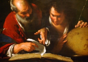 Eratosthenes Teaching in Alexandria, by Bernardo Strozzi, 1635 (Courtesy: Montreal Museum of Fine Arts) Eratosthenes Teaching in Alexandria, by Bernardo Strozzi, 1635 (Courtesy: Montreal Museum of Fine Arts)