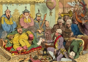 The Reception of the Ambassador at the Court of Pekin, James Gilray, 1792 (Courtesy: National Portrait Gallery, London) The Reception of the Ambassador at the Court of Pekin, James Gilray, 1792 (Courtesy: National Portrait Gallery, London)