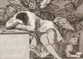 The Sleep of Reason Produces Monsters (detail), Francisco Goya (Courtesy: The Nelson-Atkins Museum of Art, Kansas City, Missouri) The Sleep of Reason Produces Monsters (detail), Francisco Goya (Courtesy: The Nelson-Atkins Museum of Art, Kansas City, Missouri)