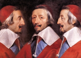 Triple Portrait of Cardinal de Richelieu, Philippe de Champaigne, 1642 (Courtesy: National Gallery, London) Triple Portrait of Cardinal de Richelieu, Philippe de Champaigne, 1642 (Courtesy: National Gallery, London)