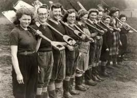 The Women's Land Army, Bellingham, 1943 The Women's Land Army, Bellingham, 1943