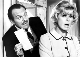 Terry-Thomas and Doris Day in Where Were You When the Lights Went Out? (Source: Wikimedia Commons) Terry-Thomas and Doris Day in Where Were You When the Lights Went Out? (Source: Wikimedia Commons)
