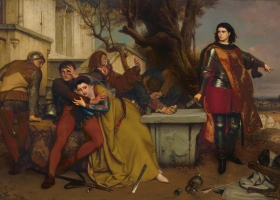 Jean of Arc at the siege of Paris, Jozef Van Lerius, c.1860 (Source: Wikimedia Commons) Jean of Arc at the siege of Paris, Jozef Van Lerius, c.1860 (Source: Wikimedia Commons)