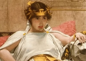 Cleopatra, John W. Waterhouse, 1888 (Source: Wikimedia) Cleopatra, John W. Waterhouse, 1888 (Source: Wikimedia)