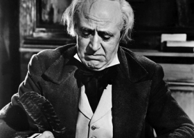 Alistair Sim as Scrooge, A Christmas Carol, 1951, United Artists Alistair Sim as Scrooge, A Christmas Carol, 1951, United Artists