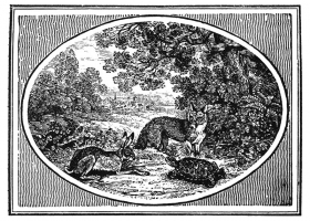 The Hare and the Tortoise, The Fables of Aesop, Thomas Bewick (1753-1828), Source: The Bewick Society The Hare and the Tortoise, The Fables of Aesop, Thomas Bewick (1753-1828), Source: The Bewick Society