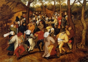 Peasant Wedding Dance, Pieter Brueghel the Younger, 1623 (Source: Wikimedia) Peasant Wedding Dance, Pieter Brueghel the Younger, 1623 (Source: Wikimedia)