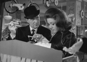 The Avengers, 1960s TV series starring Patrick MacNee (John Steed) and Diana Rigg (Mrs Emma Peel), ITV/ABC/Thames Television The Avengers, 1960s TV series starring Patrick MacNee (John Steed) and Diana Rigg (Mrs Emma Peel), ITV/ABC/Thames Television