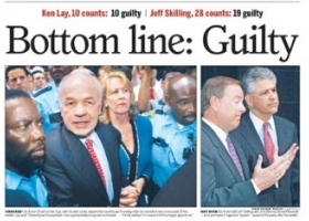 ENRON's Kenneth Lay CEO and Jeffery Skilling CFO, The Houston Chronicle ENRON's Kenneth Lay CEO and Jeffery Skilling CFO, The Houston Chronicle
