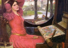 I am half-sick of shadows, said the Lady of Shalott', William Waterhouse, 1916 (Source: Wikimedia Commons) I am half-sick of shadows, said the Lady of Shalott', William Waterhouse, 1916 (Source: Wikimedia Commons)